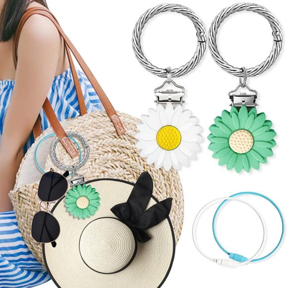 3956 Hat Clips Hanging For Travel On Bag Charms Handbags Purse Luggage main image 6